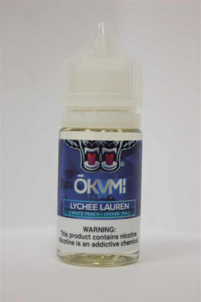OKVMI Lychee e-liquid bottle