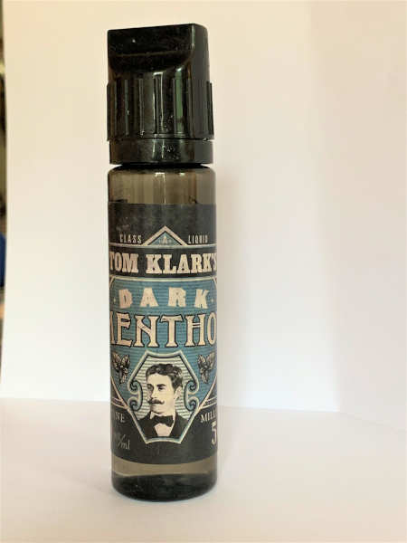 Tom Klark's Dark Mentol E-liquid bottle