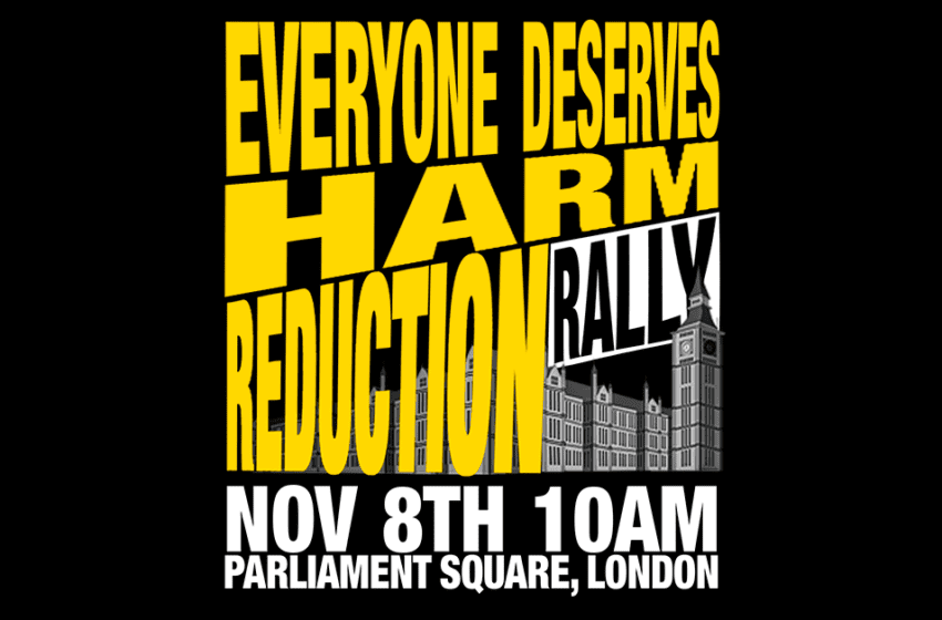  Activists Hold Harm Reduction Rally Ahead of COP9