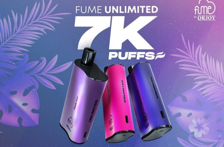  QR Joy Launches ‘Fume Unlimited’ Disposable Device